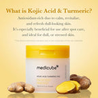Medicube Kojic Acid Turmeric Toner Pad 70pcs Jar