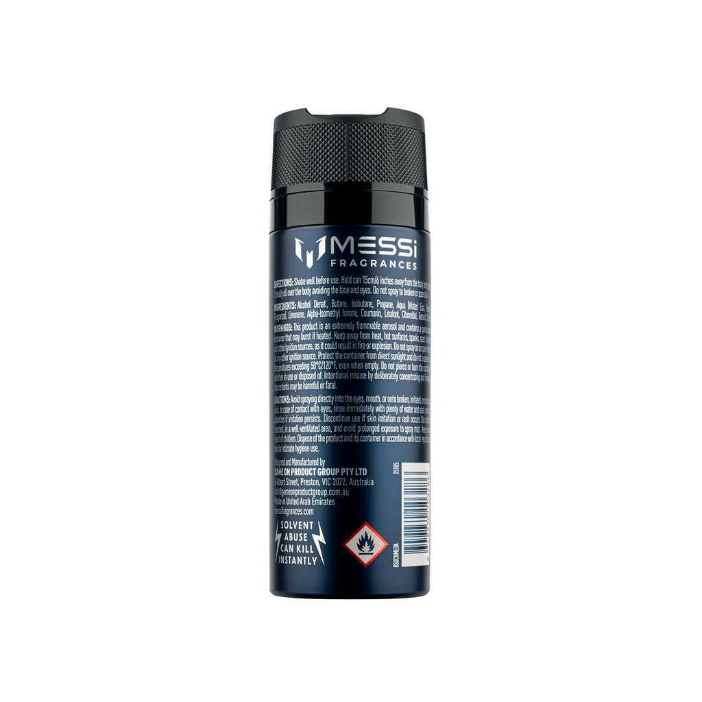 Messi Original Fragranced Body Spray 150ml Spray