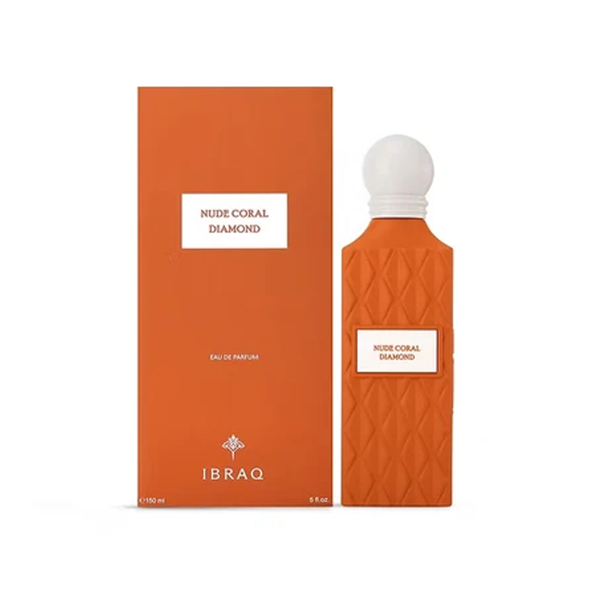 Ibraq Nude Coral Diamond Eau De Parfum 150ml Spray