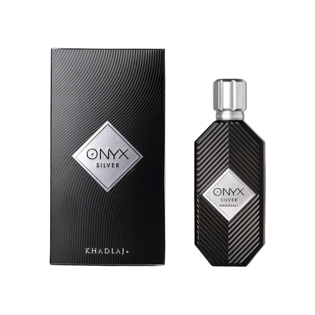Khadlaj Onyx Silver Eau De Parfum 100ml Spray