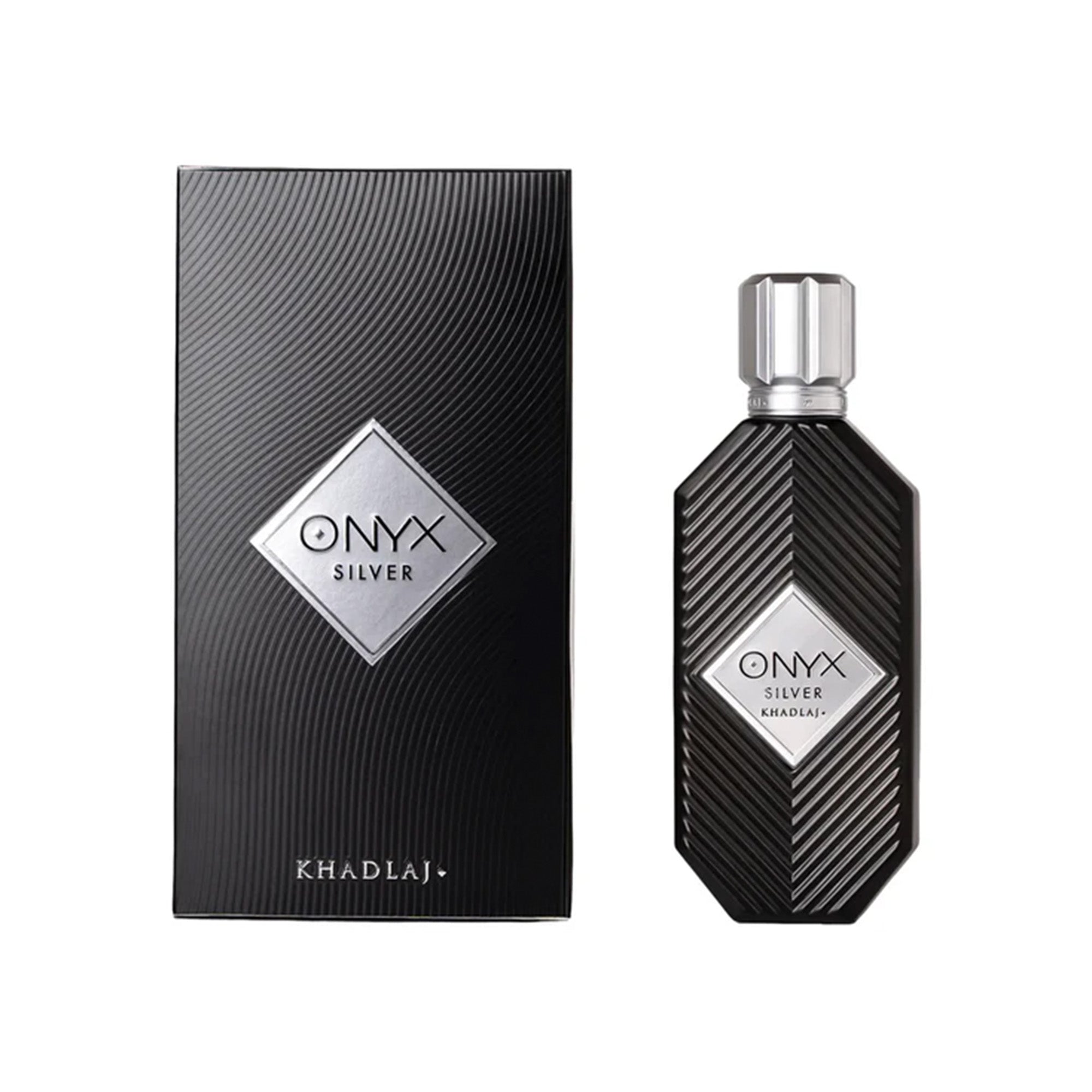 Khadlaj Onyx Silver Eau De Parfum 100ml Spray