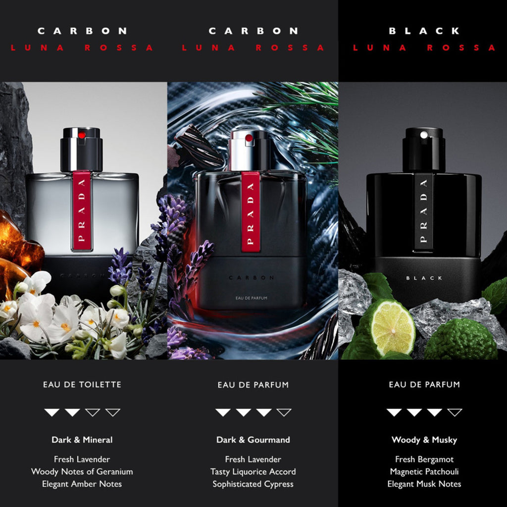 Prada Luna Rossa Carbon Eau De Parfum 150ml Refill