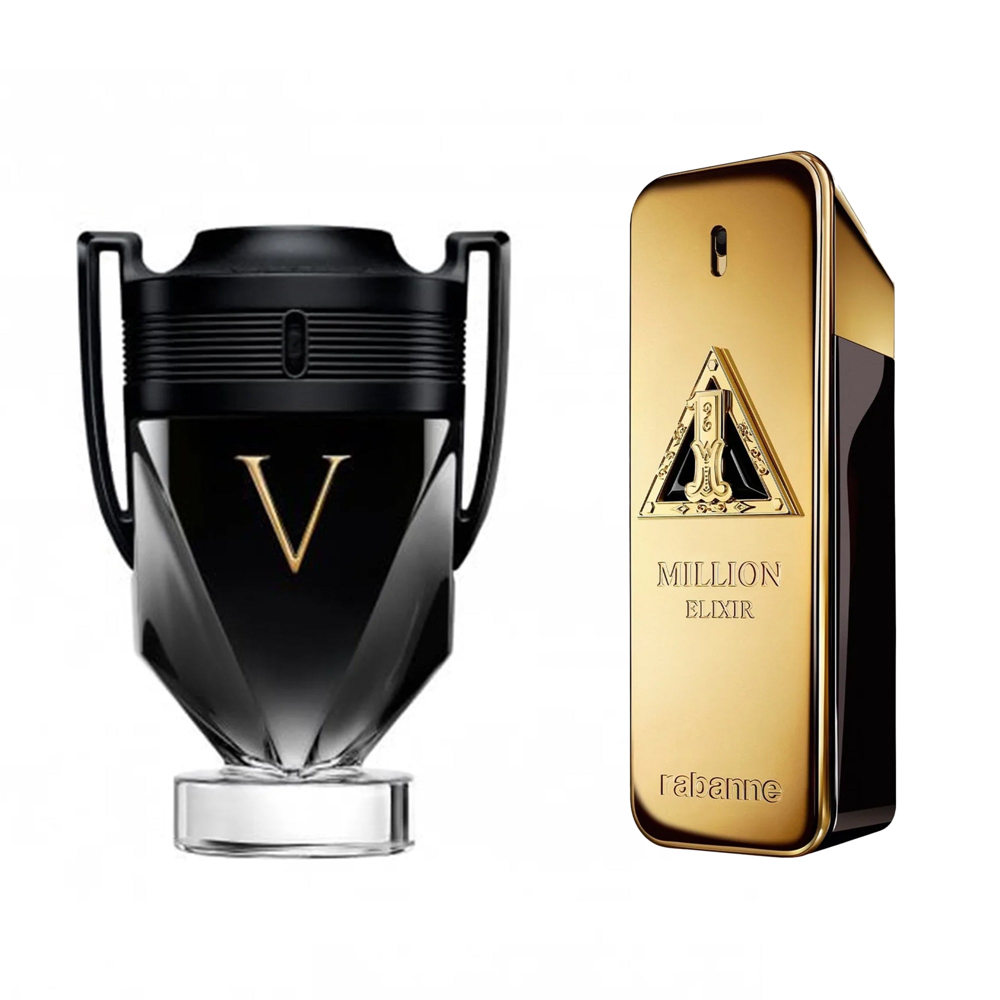 Rabanne 1 Million Elixir Parfum Intense 100ml &  Invictus Victory Eau De Parfum Extreme 100ml Bundle