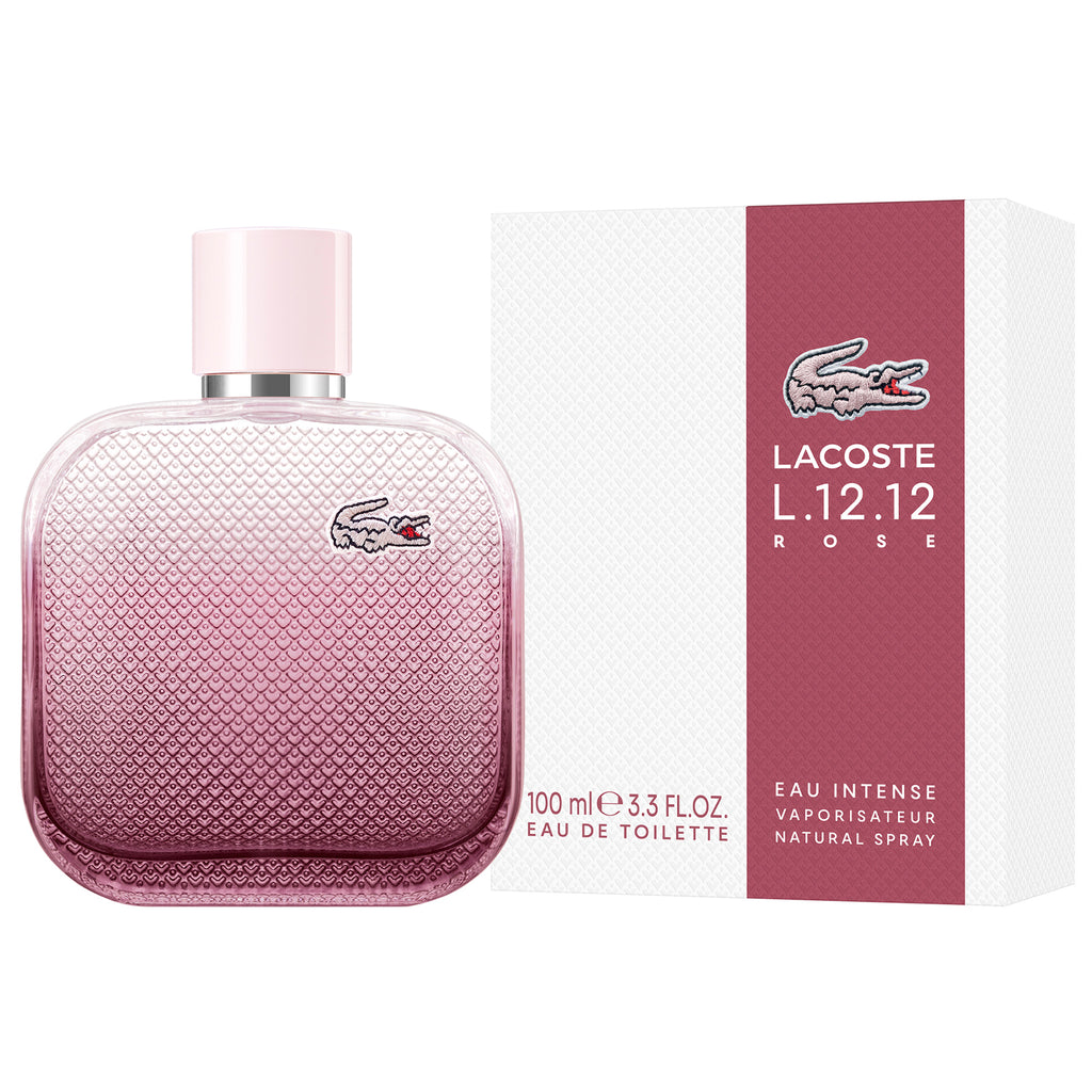 Lacoste L.12.12 Rose Intense Eau De Toilette 100ml Spray
