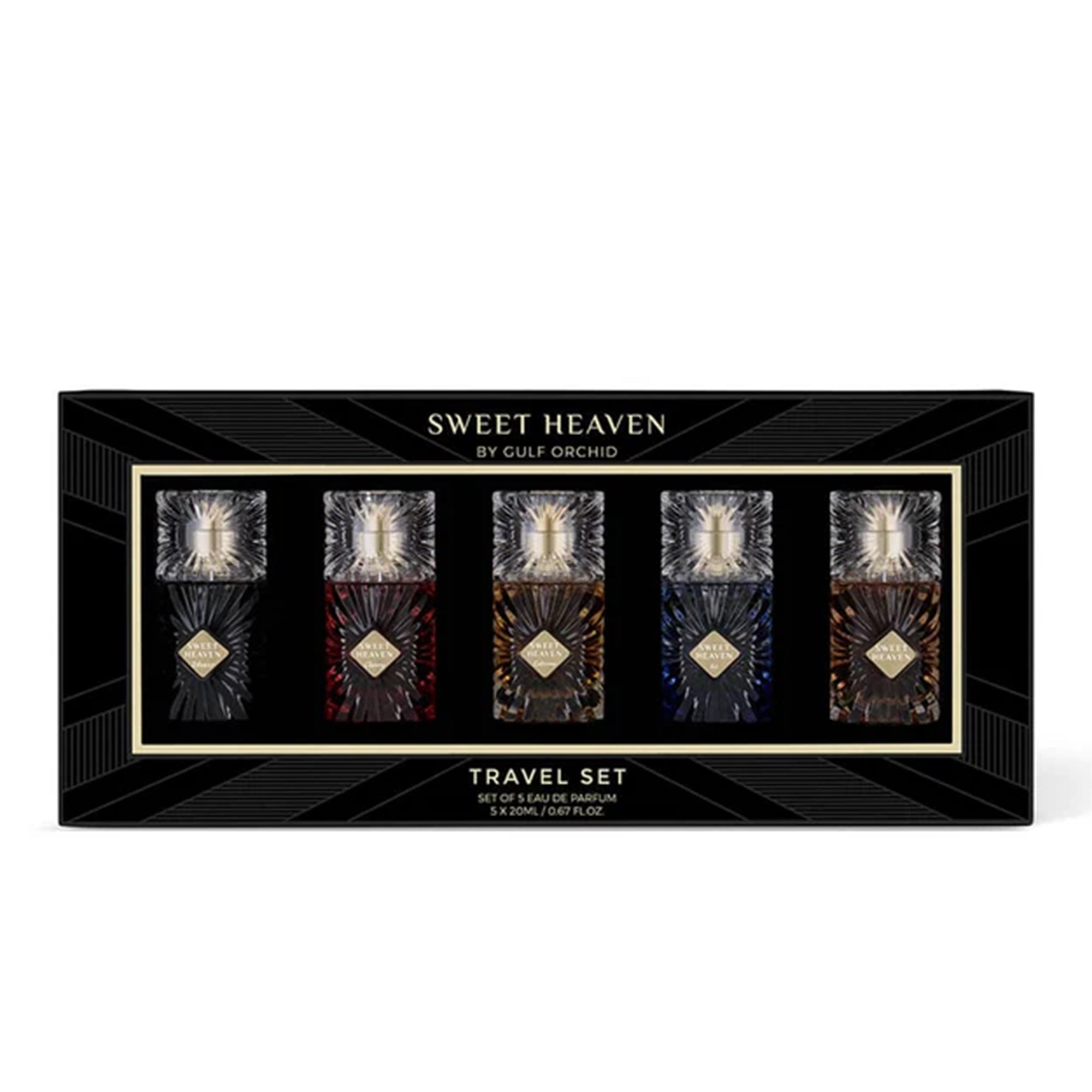 Gulf Orchid Sweet Heaven Eau De Parfum 5 x 20ml Gift Set