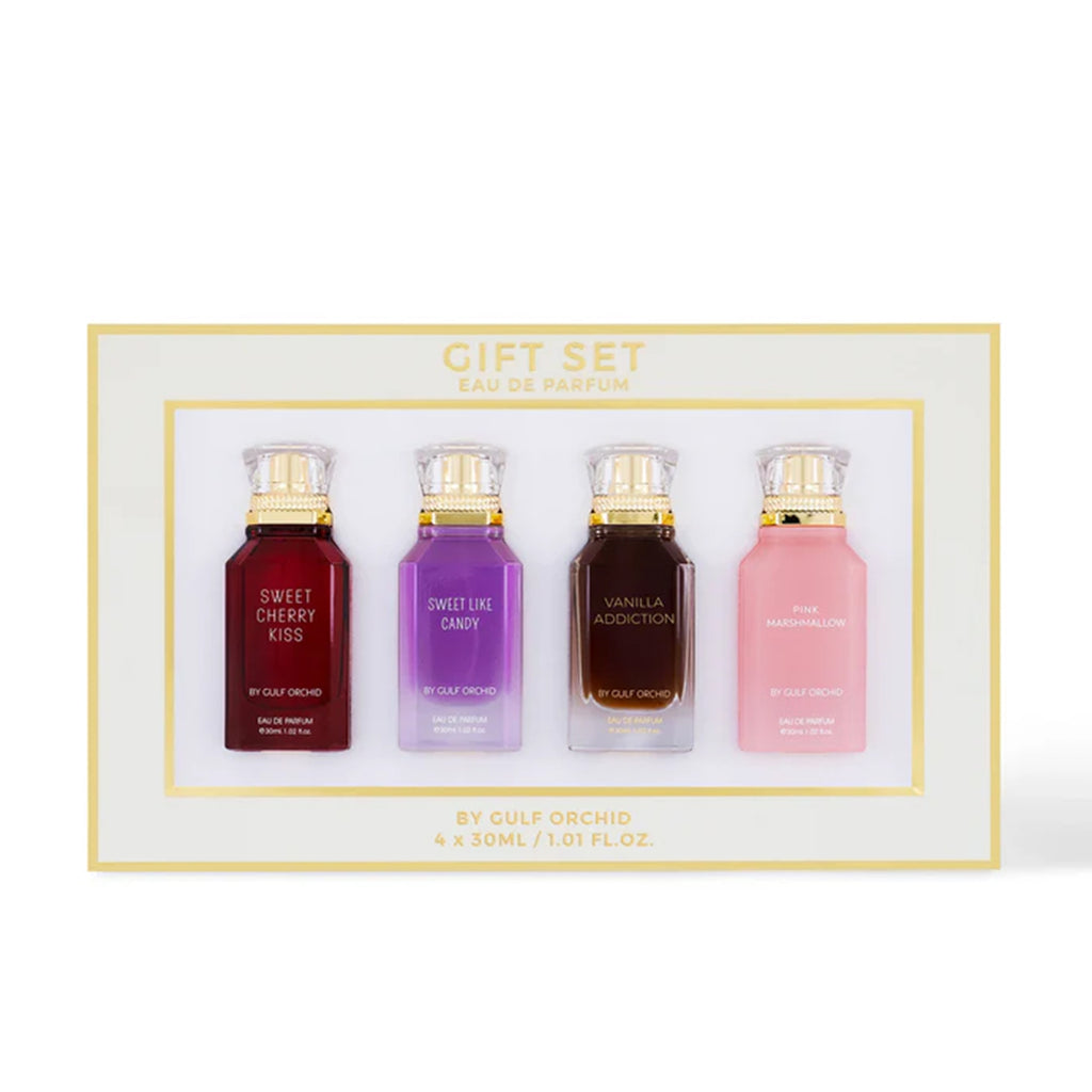 Gulf Orchid Sweet Edition Eau De Parfum 4 x 30ml Gift Set