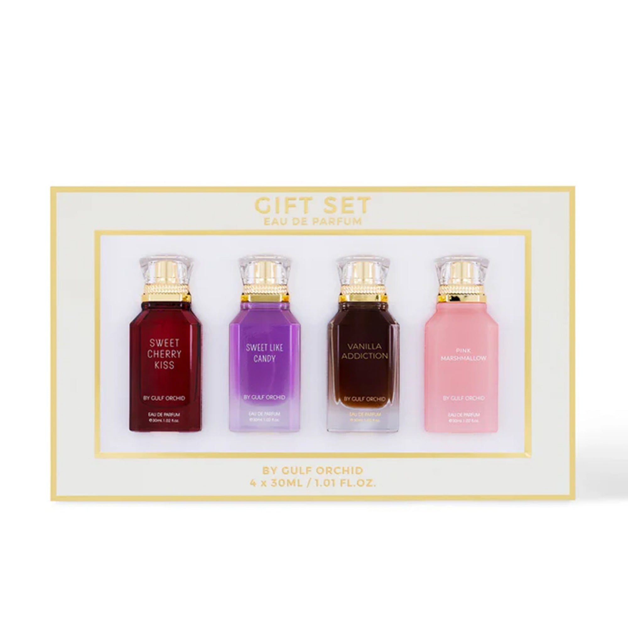 Gulf Orchid Sweet Edition Eau De Parfum 4 x 30ml Gift Set