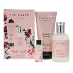 Ted Baker Woman Eau De Toilette 100ml & Eau De Toilette 15ml & Body Wash 150ml Gift Set