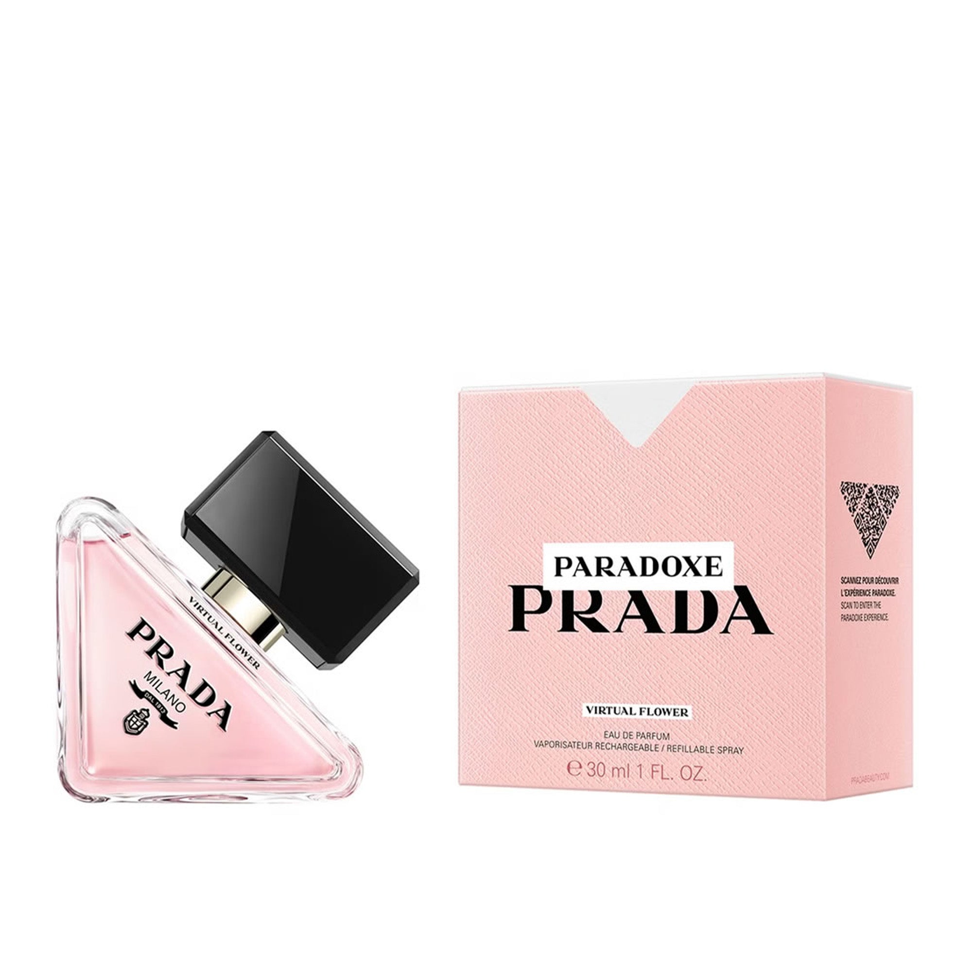 ♡PRADA Paradoxe Virtual Flower 30ml Prada Paradoxe Virtual Flower Eau De Parfum 30ml Spray – Beauty Base