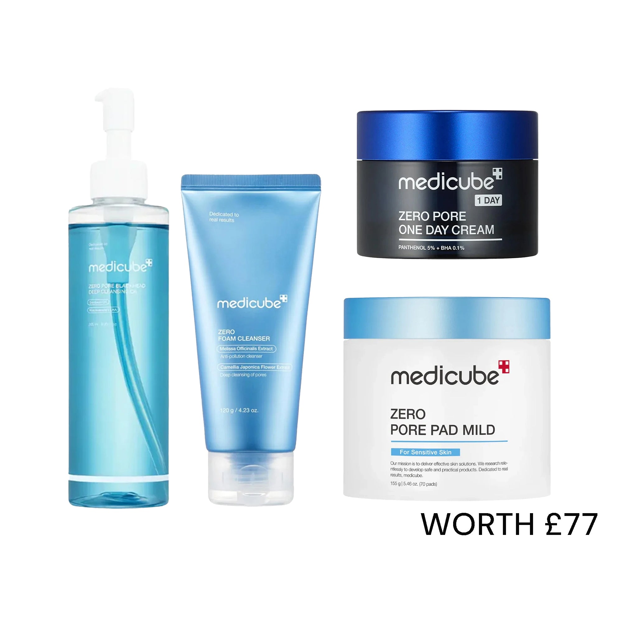 Medicube Zero Pore Routine