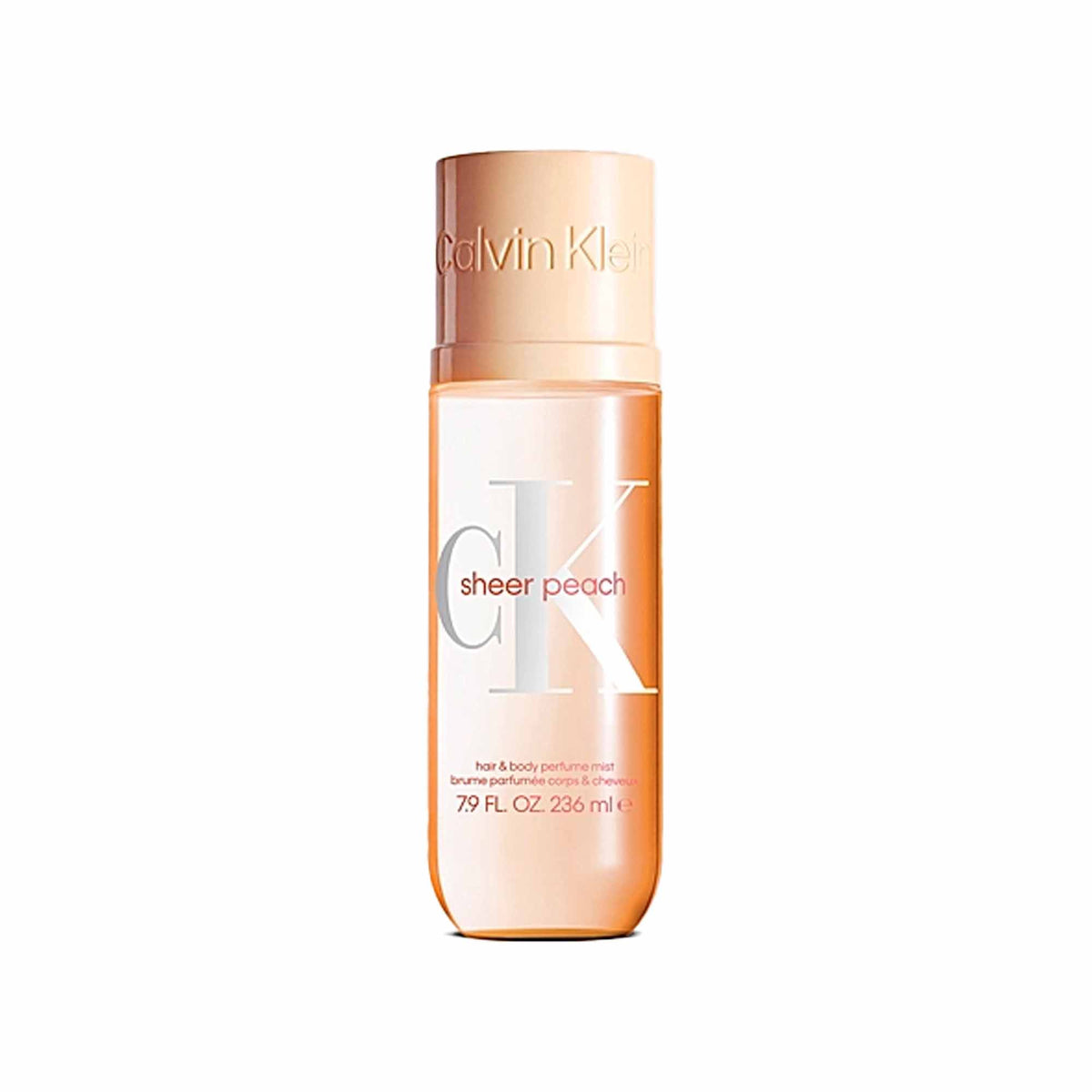 Calvin Klein Sheer Peach Hair & Body Mist 236ml Spray