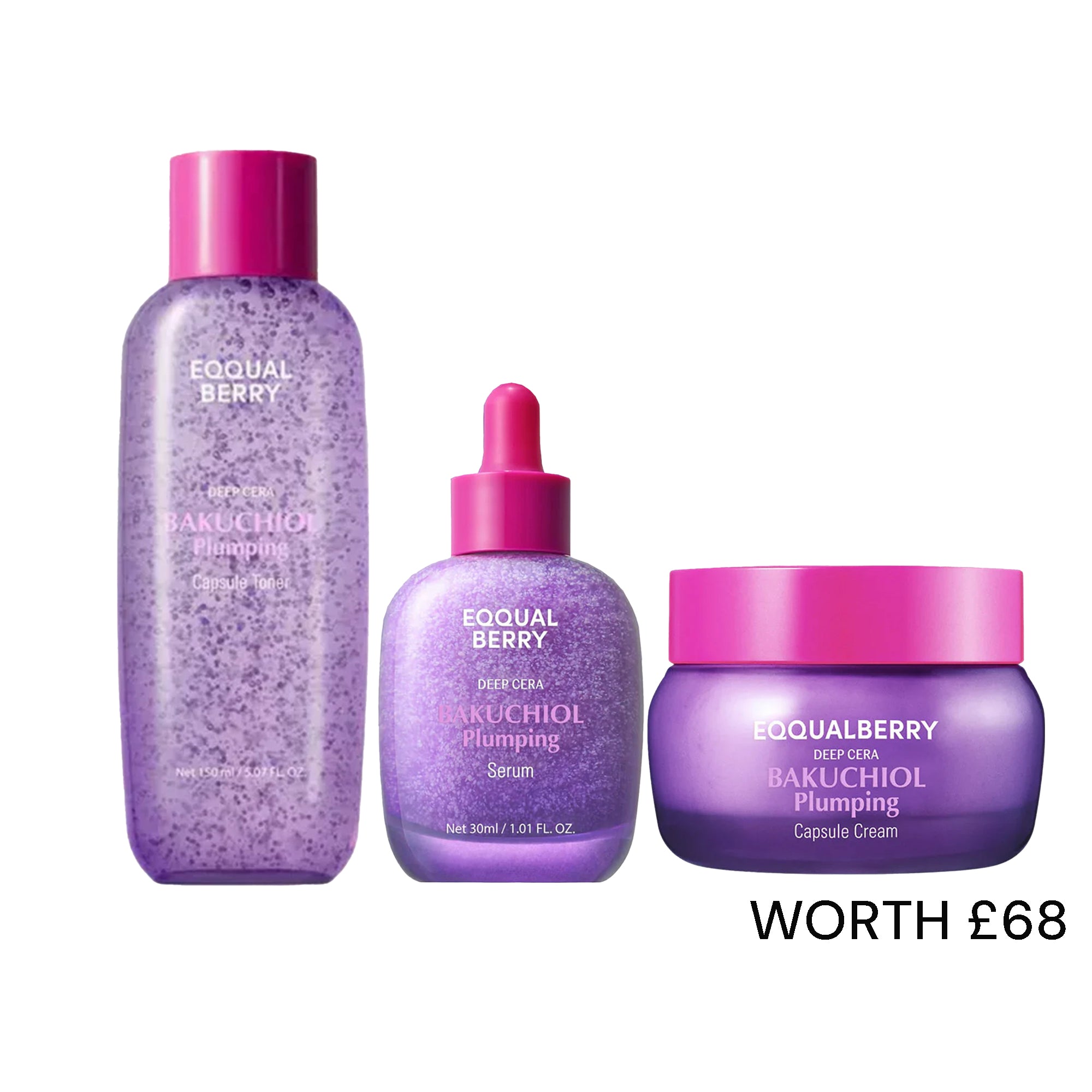 Eqqualberry Deep Cera Bakuchiol Bundle