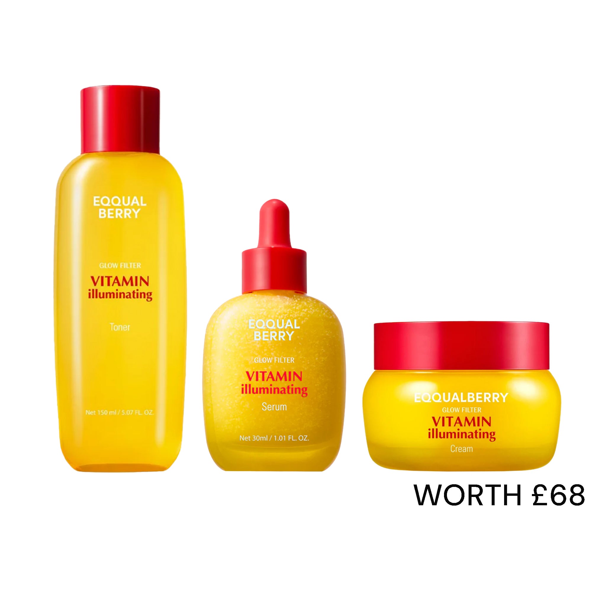 Eqqualberry Vitamin Illuminating Bundle