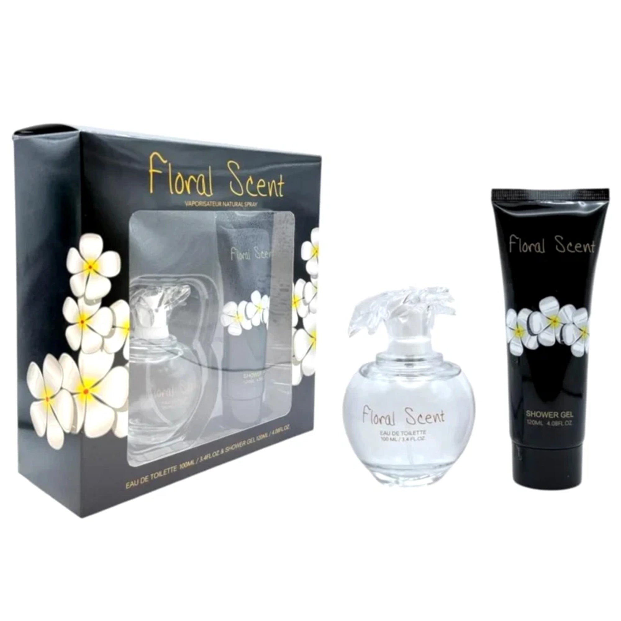 Creative Colours Floral Scent Eau De Toilette 100ml & Shower Gel 120ml Gift Set