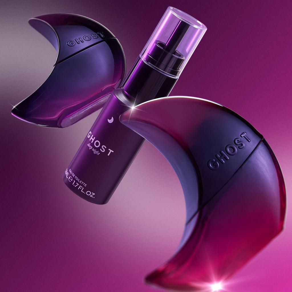 Ghost Deep Night Eau De Toilette 50ml & Refill 50ml & Elixir Mini Gift Set