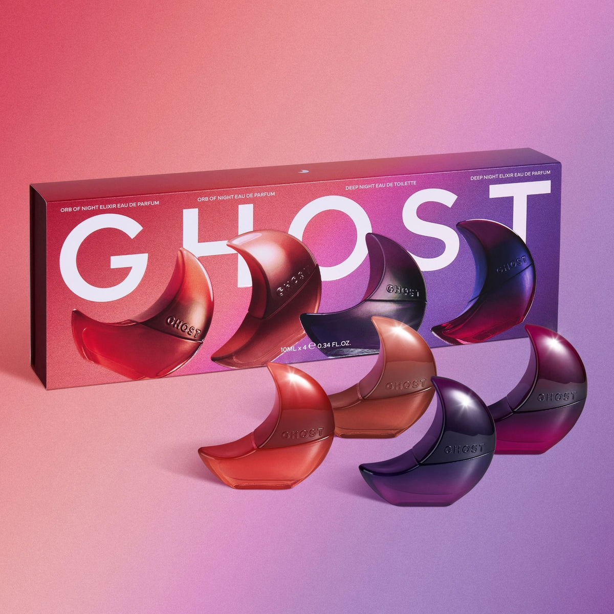 Ghost Mini Icon Collection Eau De Toilette 4 x 10ml Gift Set