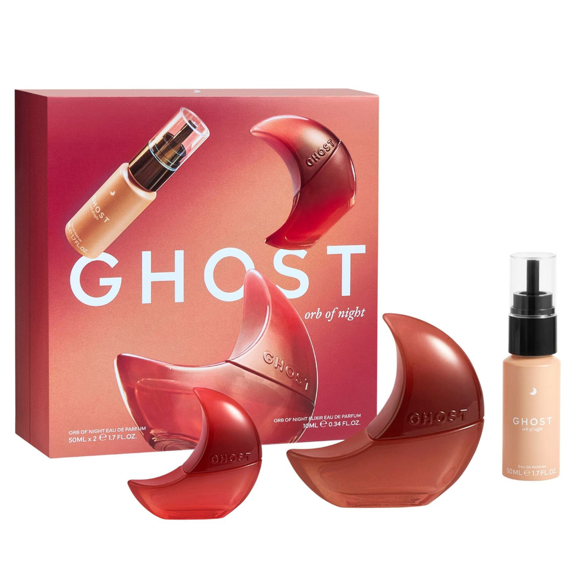 Ghost Orb Of Night Eau De Parfum 50ml & Refill 50ml & Elixir Mini Gift Set