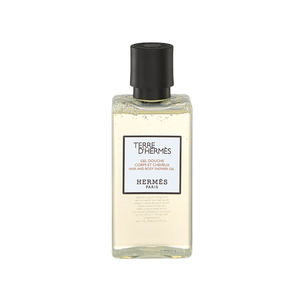 Terre D'Hermes Pure Perfume 75ml & Travel Spray 15ml & Shower Gel 40ml Gift Set