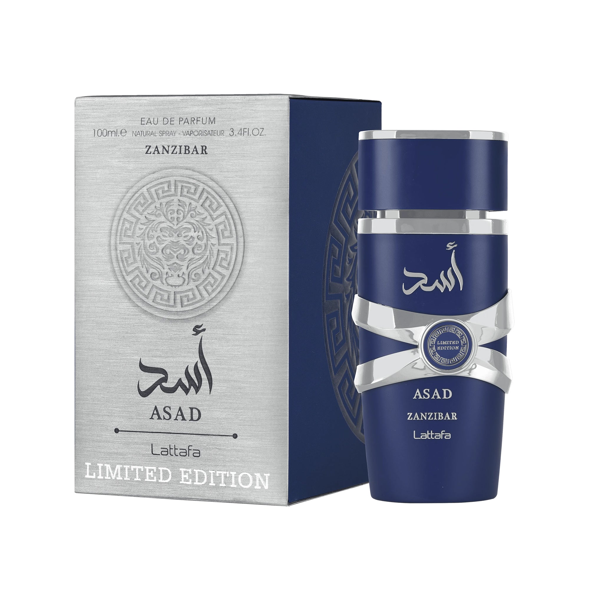 Lattafa Asad Zanzibar Limited Edition Eau De Parfum 100ml Spray