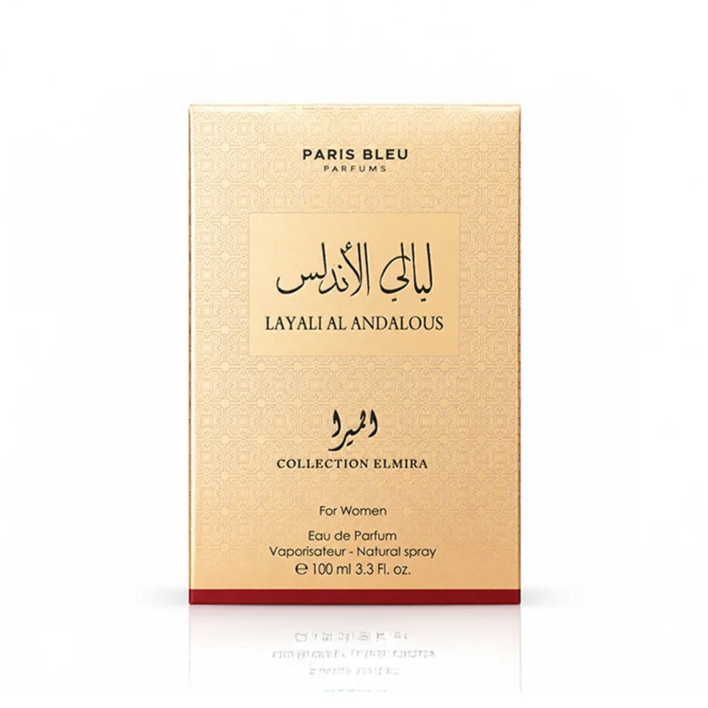 Paris Bleu Collection Elmira Layali Al Andalous Eau De Parfum 100ml Spray