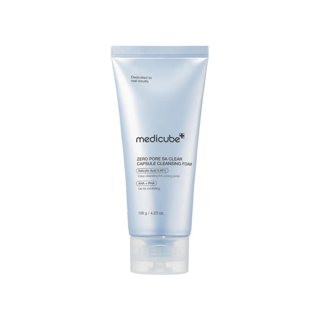 Medicube Zero Pore SA Clear Capsule Cleansing Foam 120ml Tube