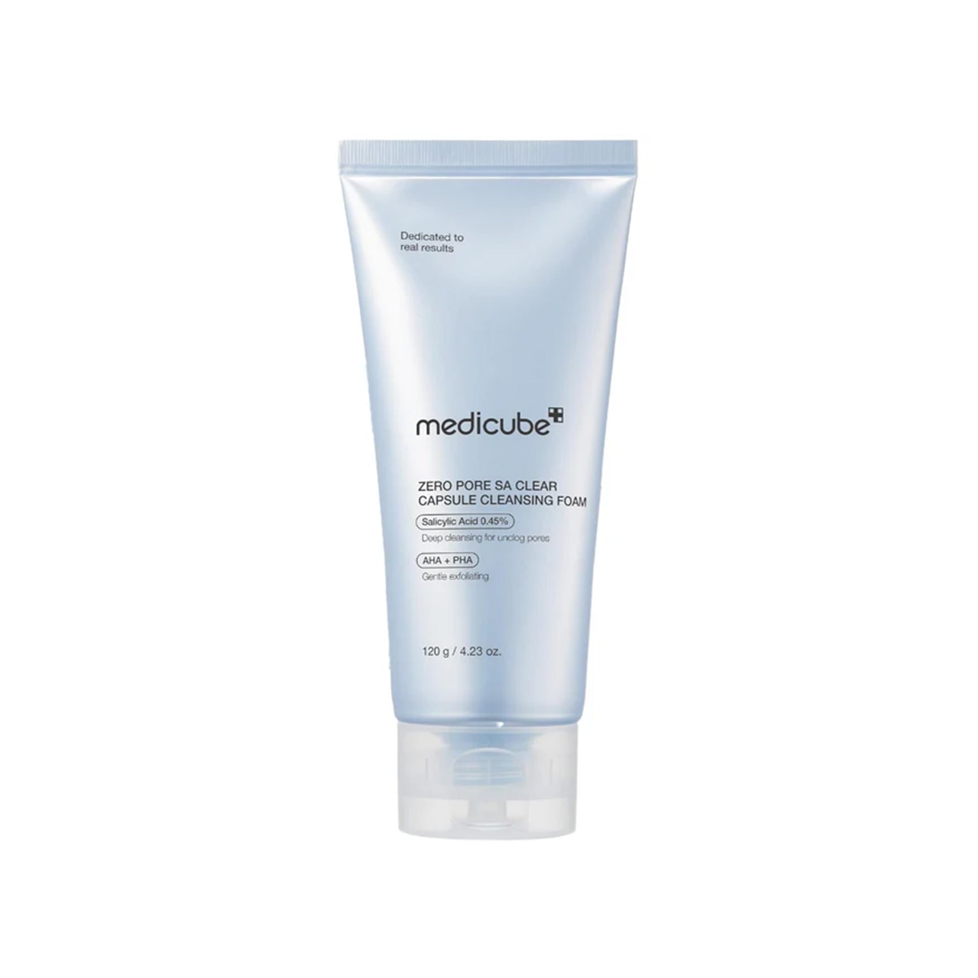 Medicube Zero Pore SA Clear Capsule Cleansing Foam 120ml Tube