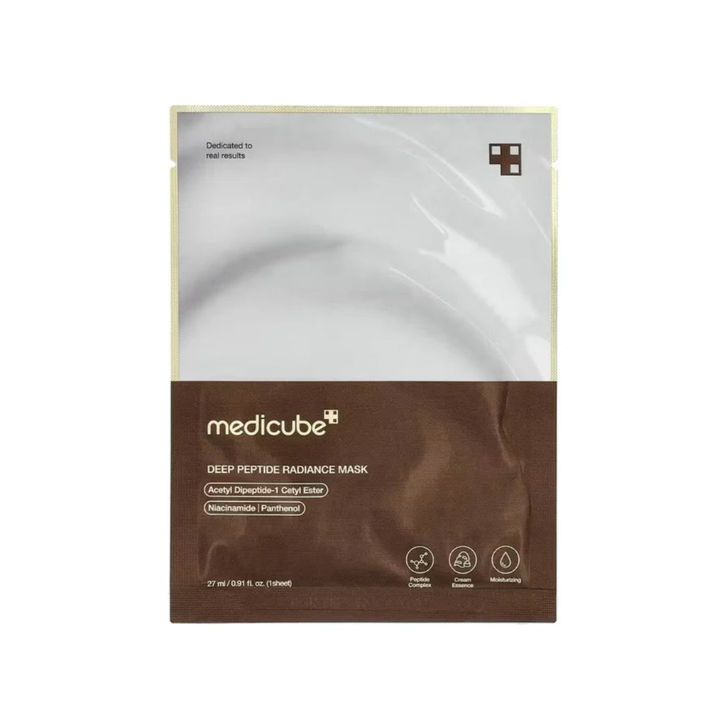 Medicube Deep Peptide Radiance Sheet Mask 1pc Sachets/Units