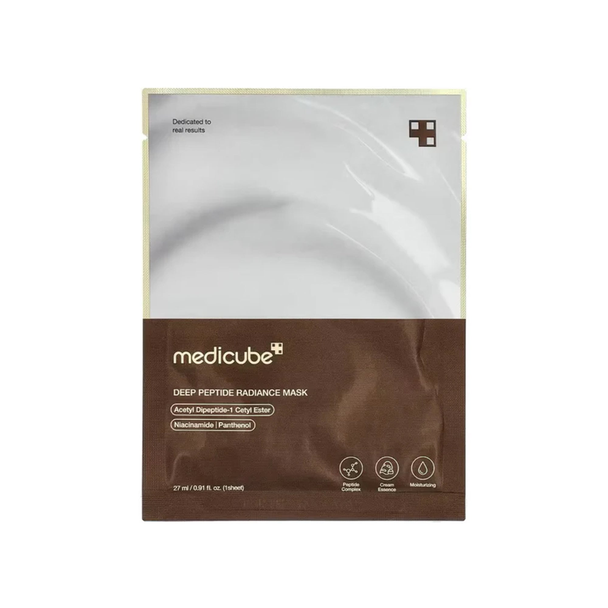 Medicube Deep Peptide Radiance Sheet Mask 1pc Sachets/Units