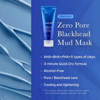 Medicube Zero Pore Blackhead Mud Mask 100ml Tube