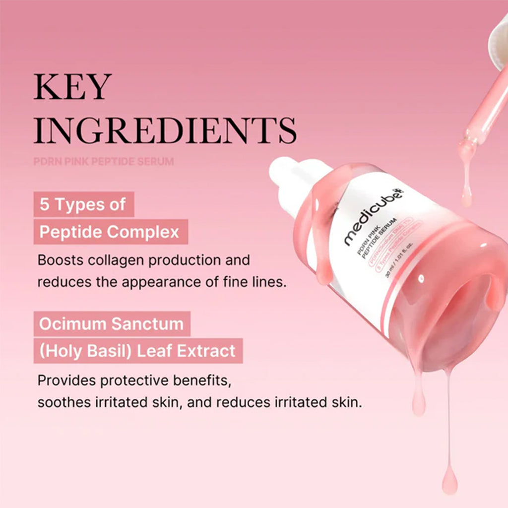 Medicube Pink Peptide Serum 30ml Pipette Bottle