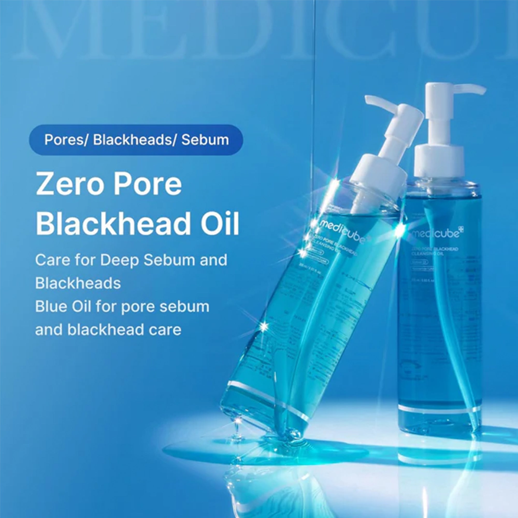 Medicube Zero Pore Blackhead Cleansing Oil 205ml Tube