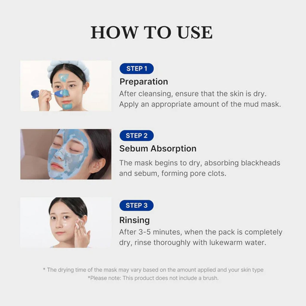 Medicube Zero Pore Blackhead Mud Mask 100ml Tube