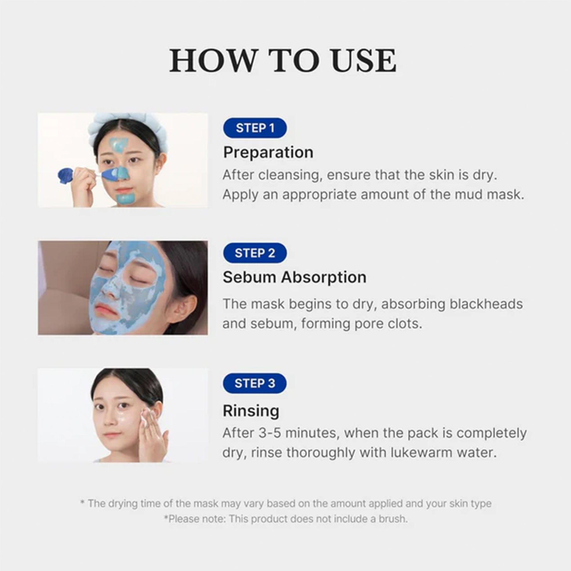 Medicube Zero Pore Blackhead Mud Mask 100ml Tube