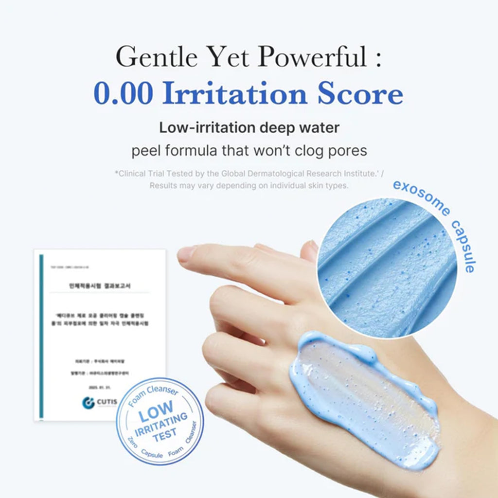 Medicube Zero Pore SA Clear Capsule Cleansing Foam 120ml Tube