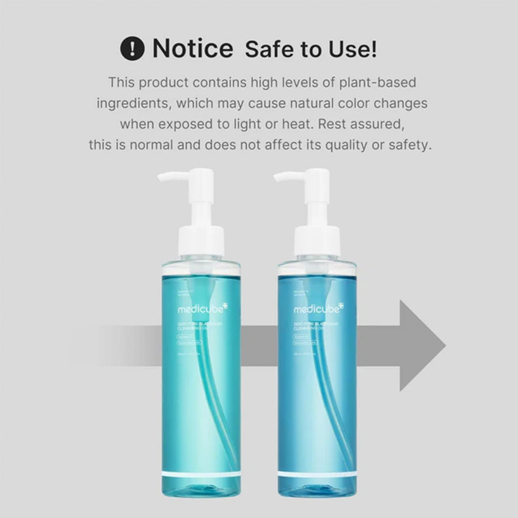 Medicube Zero Pore Blackhead Cleansing Oil 205ml Tube
