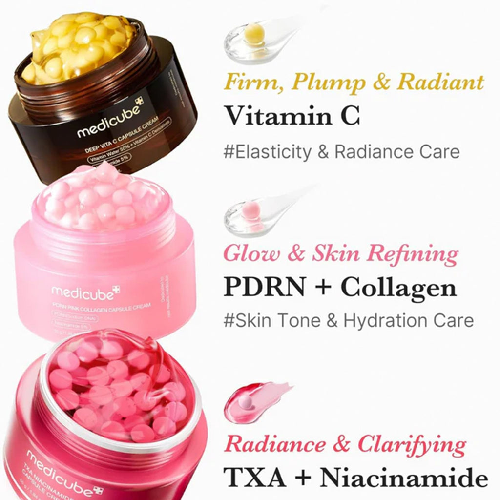 Medicube PDRN Pink Collagen Capsule Cream 55ml Jar