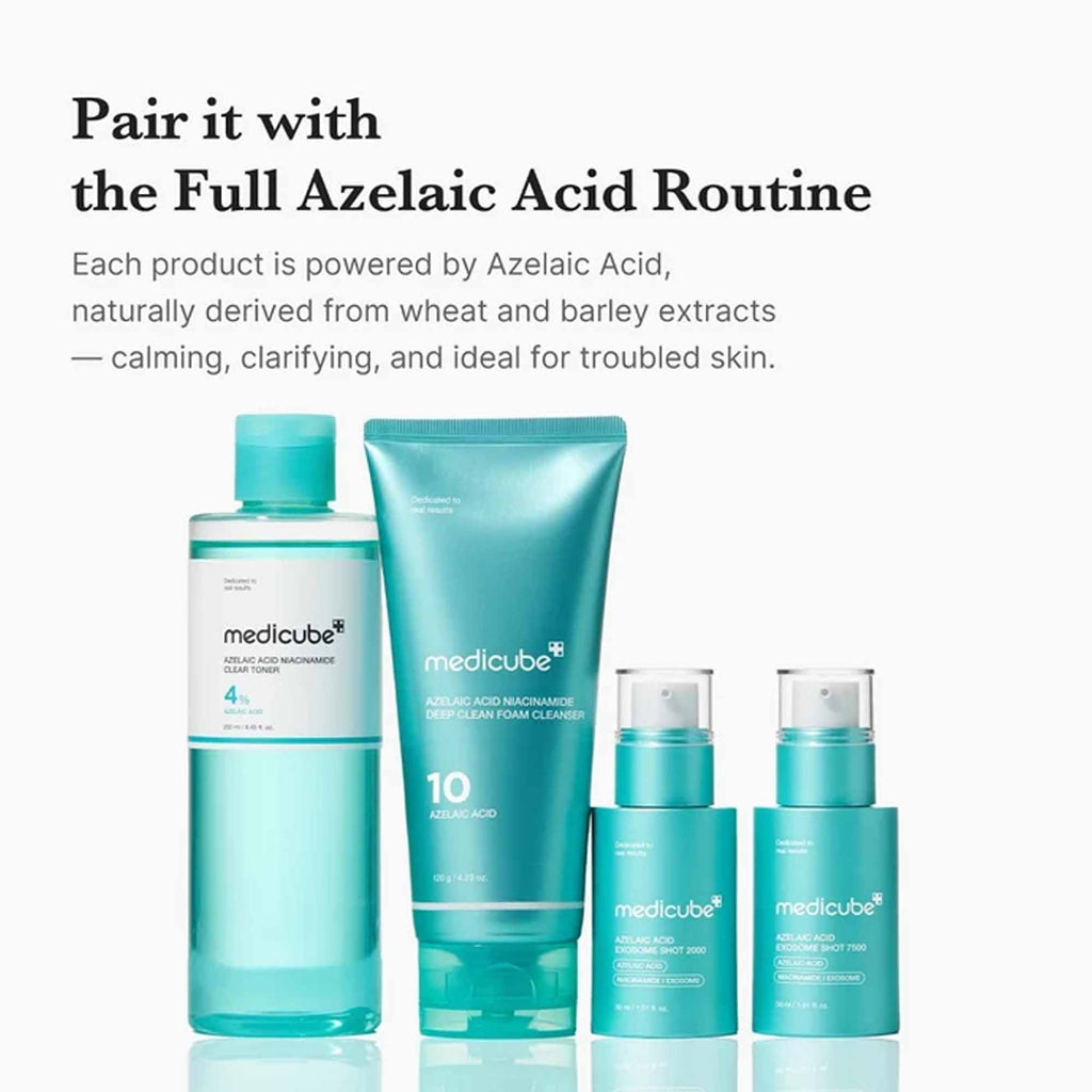 Medicube Azelaic Acid Niacinamide Deep Clean Foam Cleanser 120g Tube