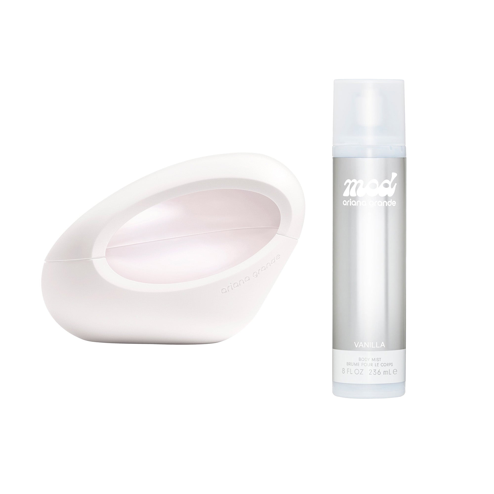 Ariana Grande Mod Vanilla Eau De Parfum 100ml & Body Mist 236ml Bundle