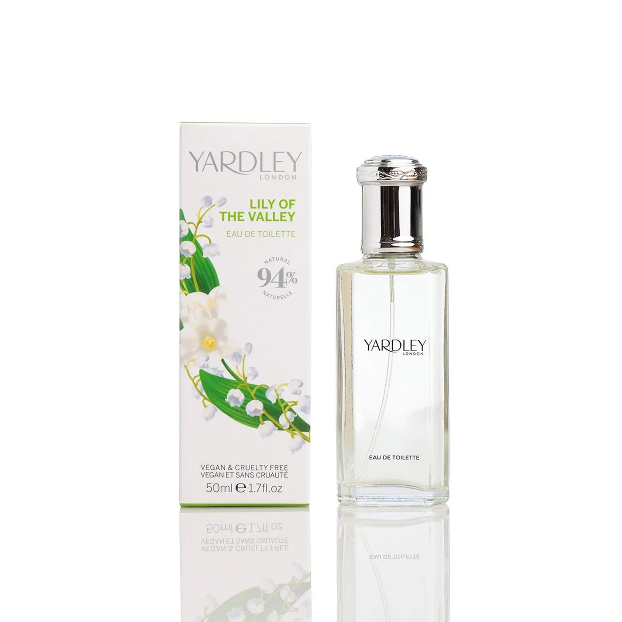Yardley Lily Of The Valley Eau De Toilette 50ml Spray
