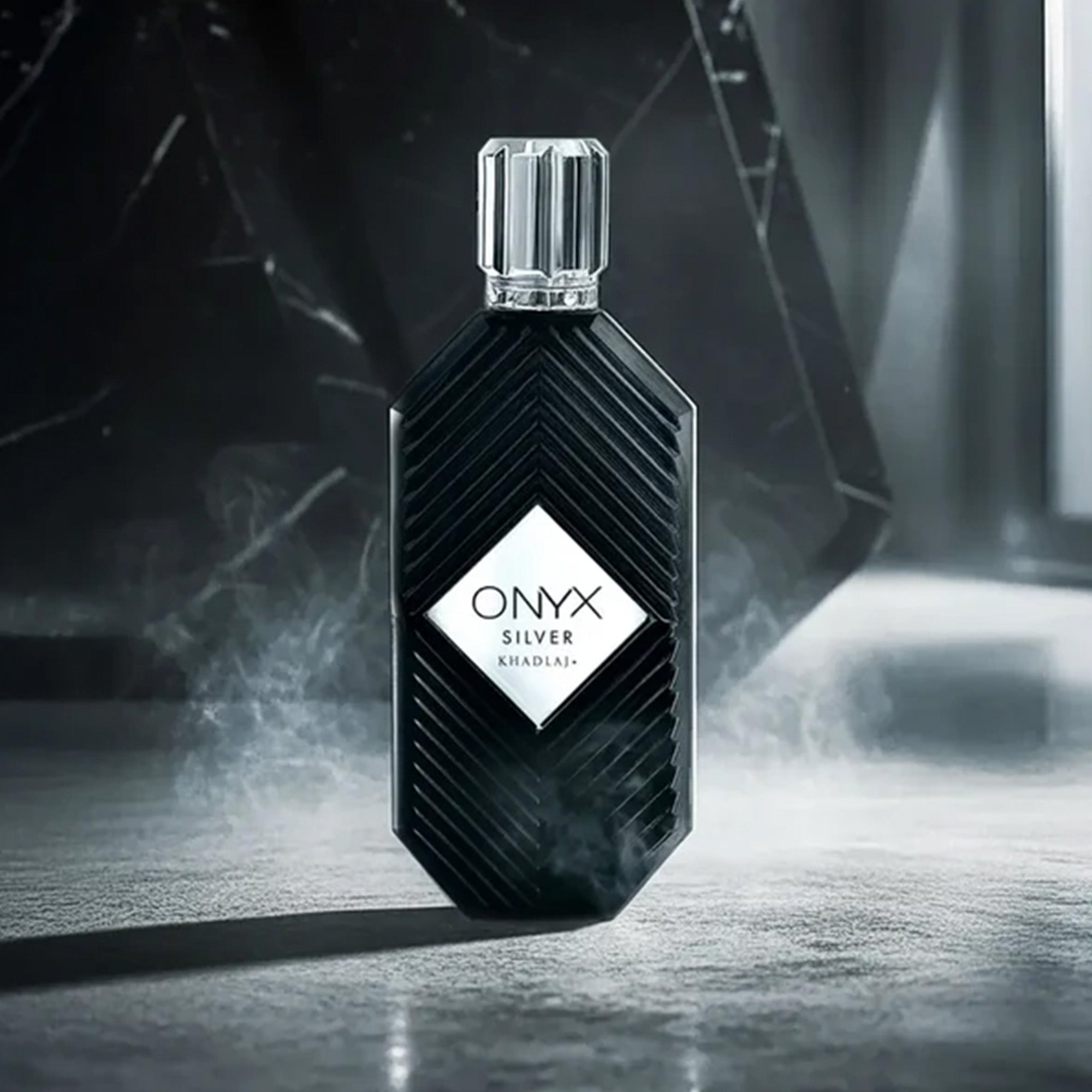 Khadlaj Onyx Silver Eau De Parfum 100ml Spray
