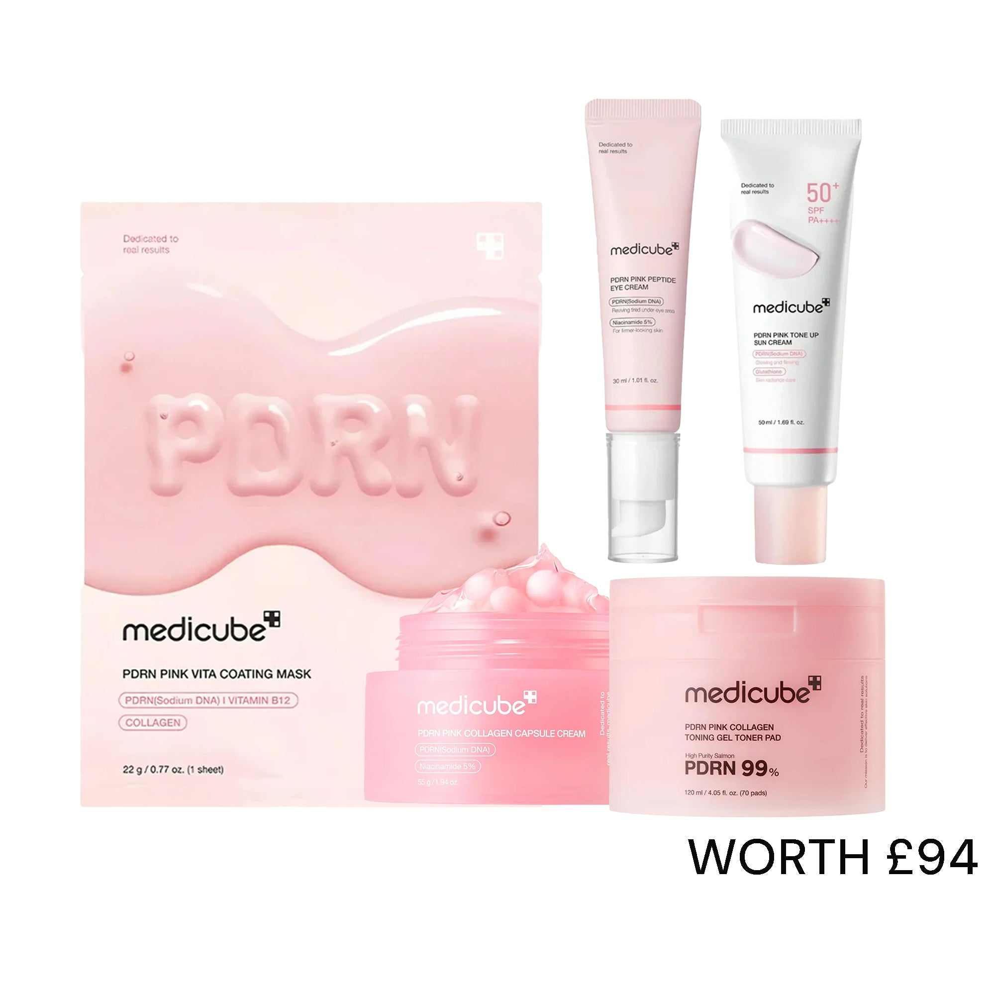 Medicube PDRN Pink Collagen Routine
