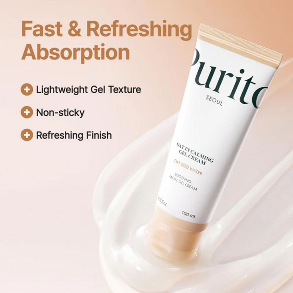 Purito Oat-in Calming Gel Cream 100ml Tube