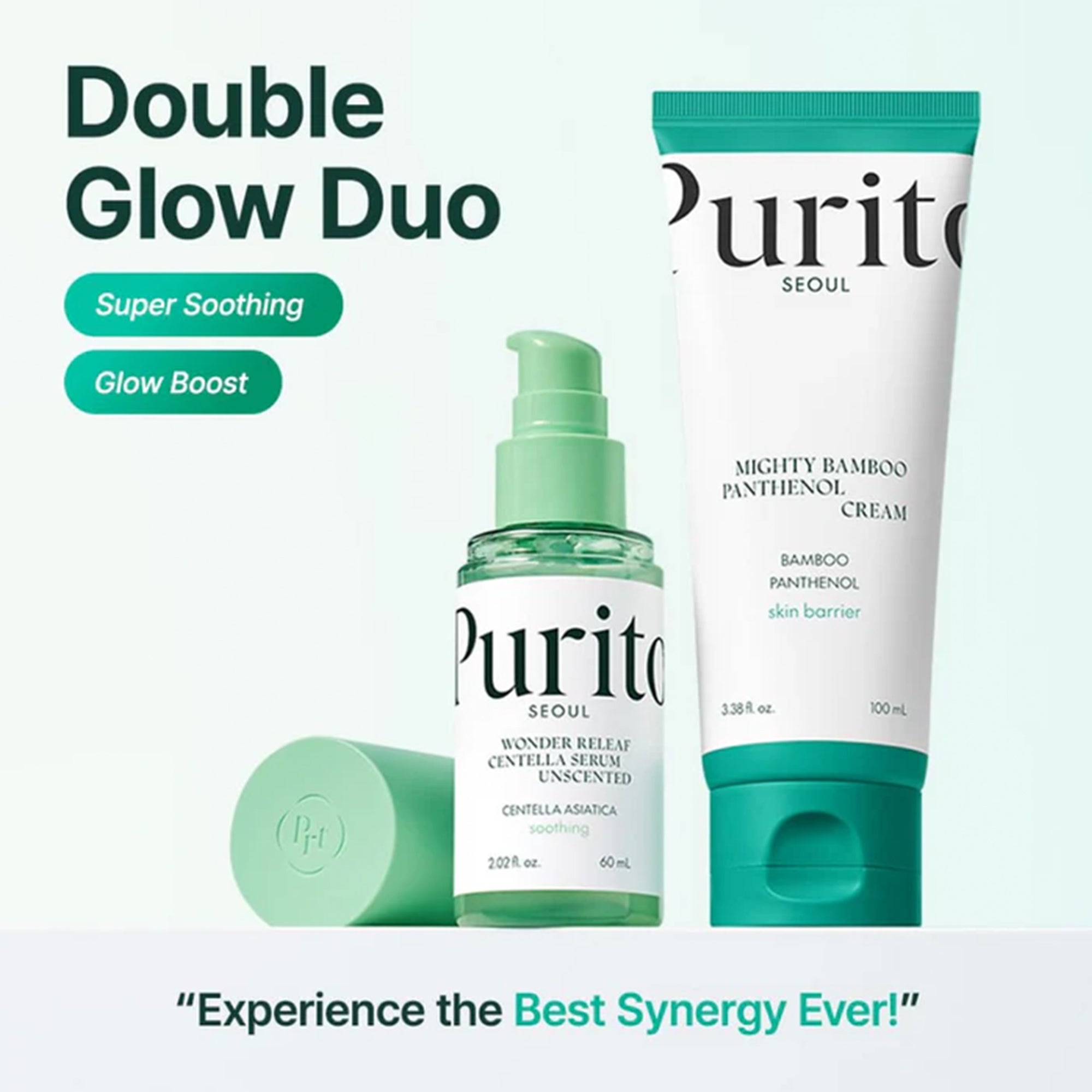 Purito Wonder Relief Centella Unscented Serum 60ml Pump