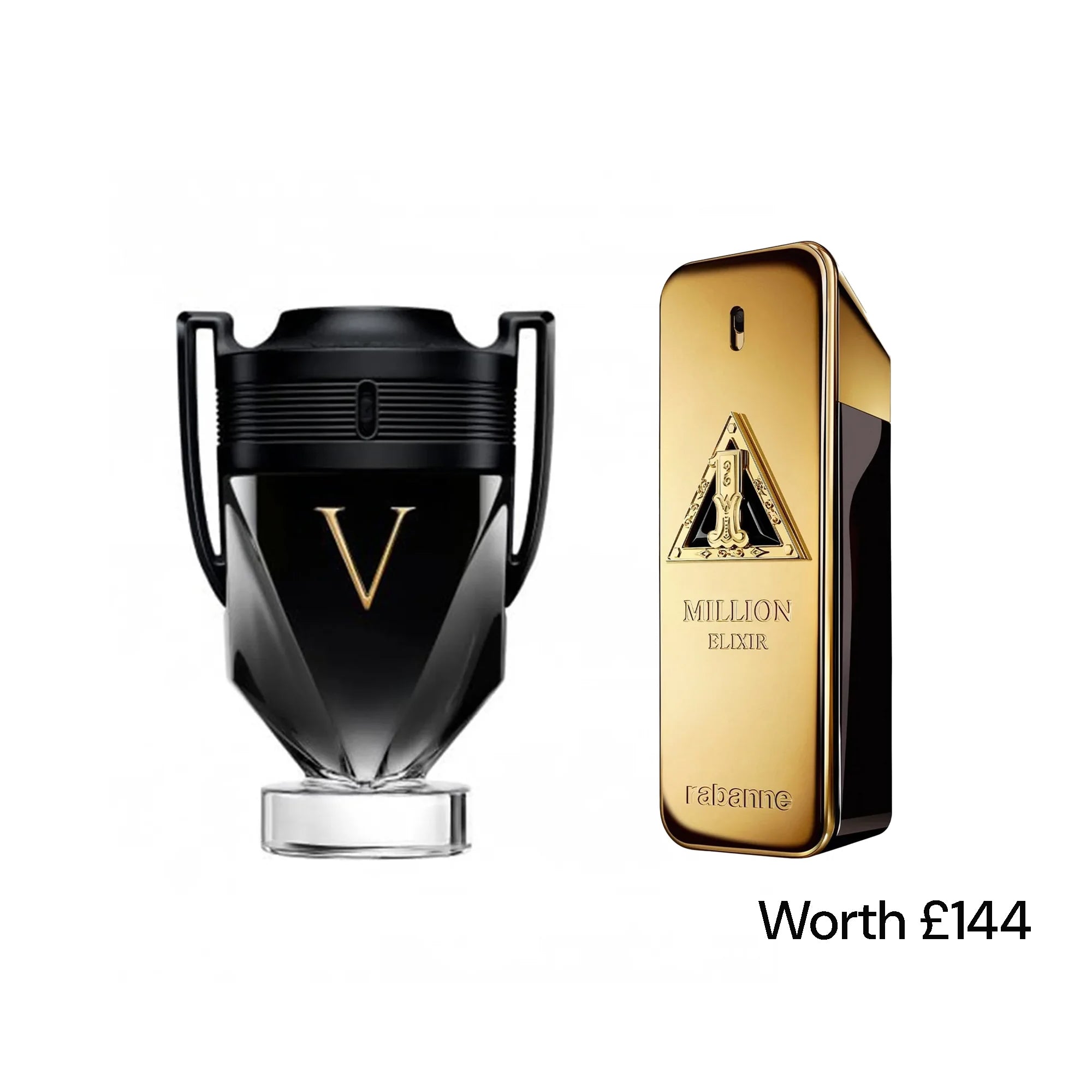 Rabanne 1 Million Elixir Parfum Intense 100ml &  Invictus Victory Eau De Parfum Extreme 100ml Bundle