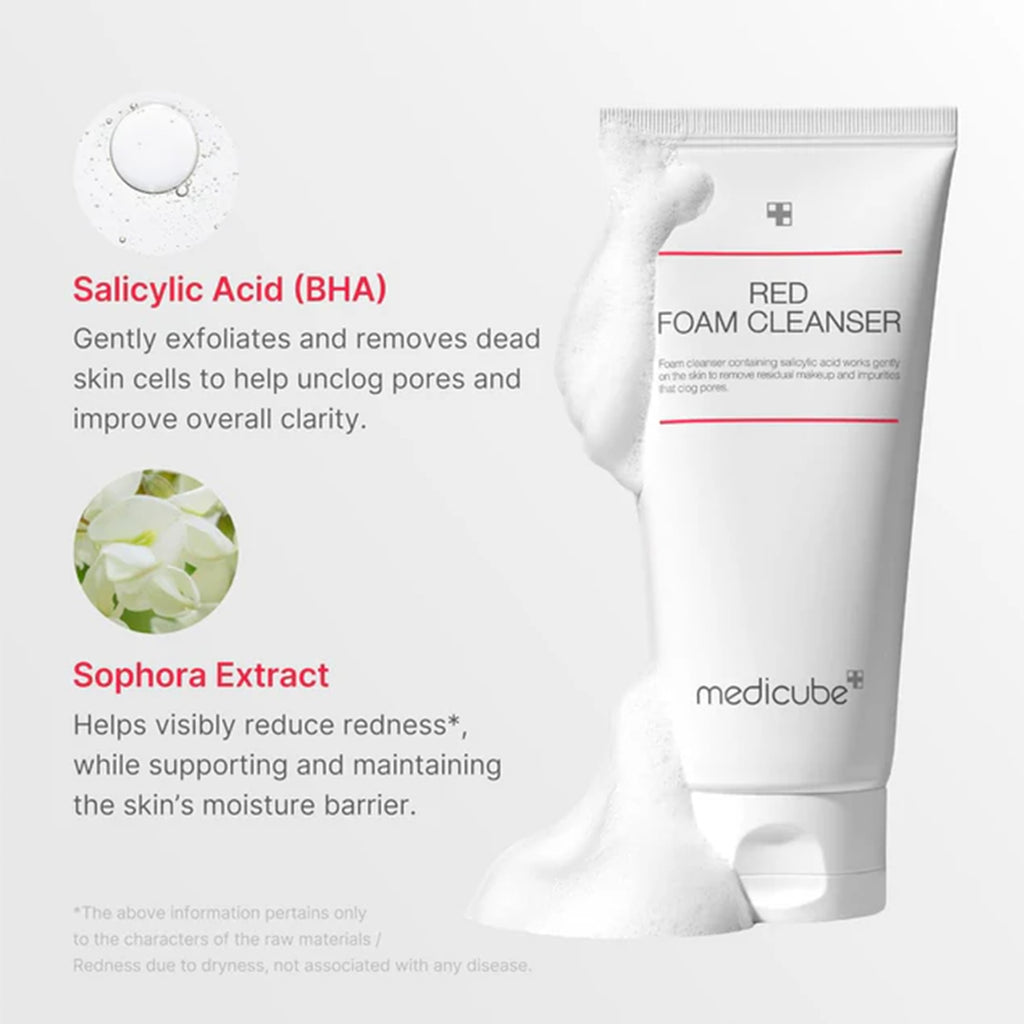 Medicube Red Foam Cleanser 120ml Tube