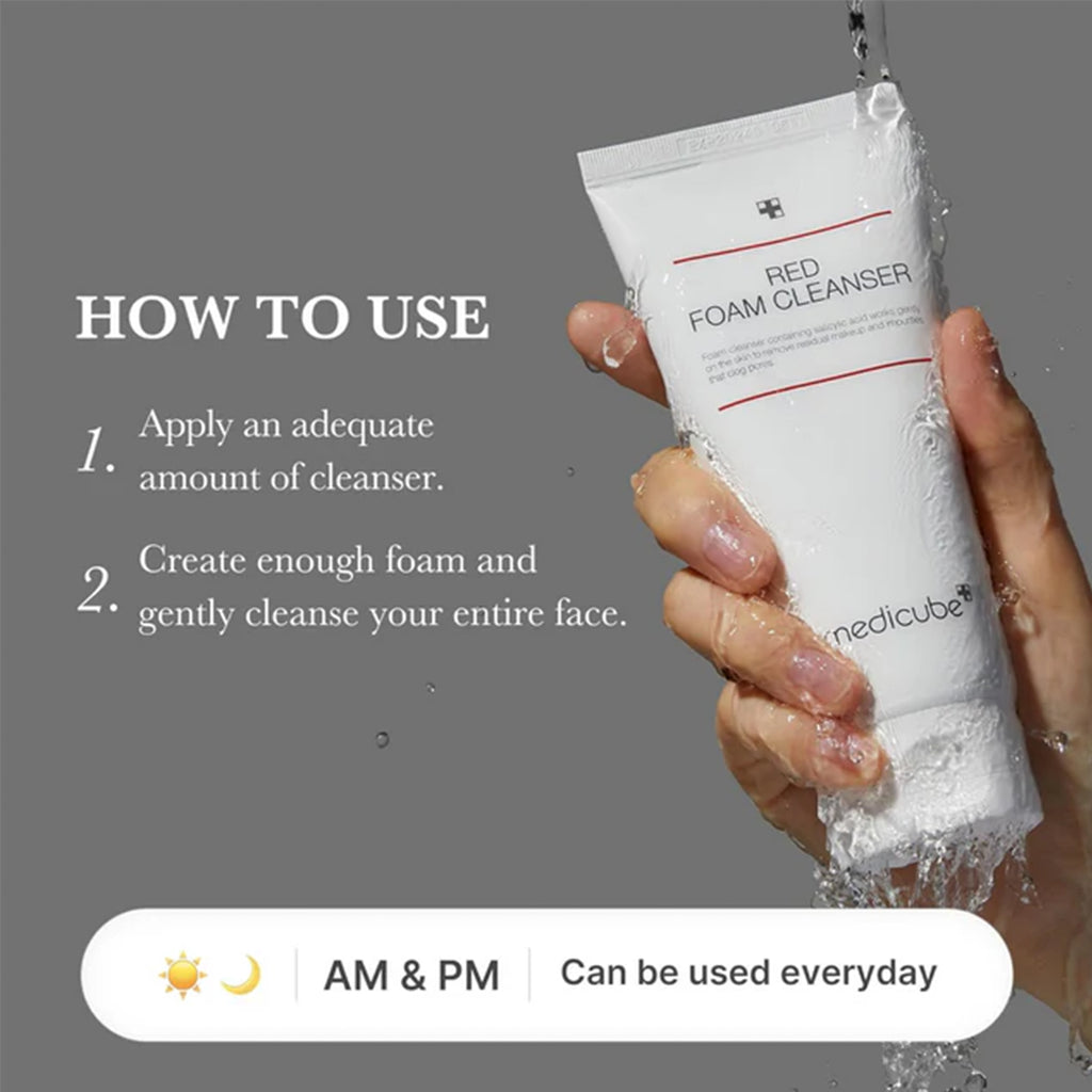 Medicube Red Foam Cleanser 120ml Tube