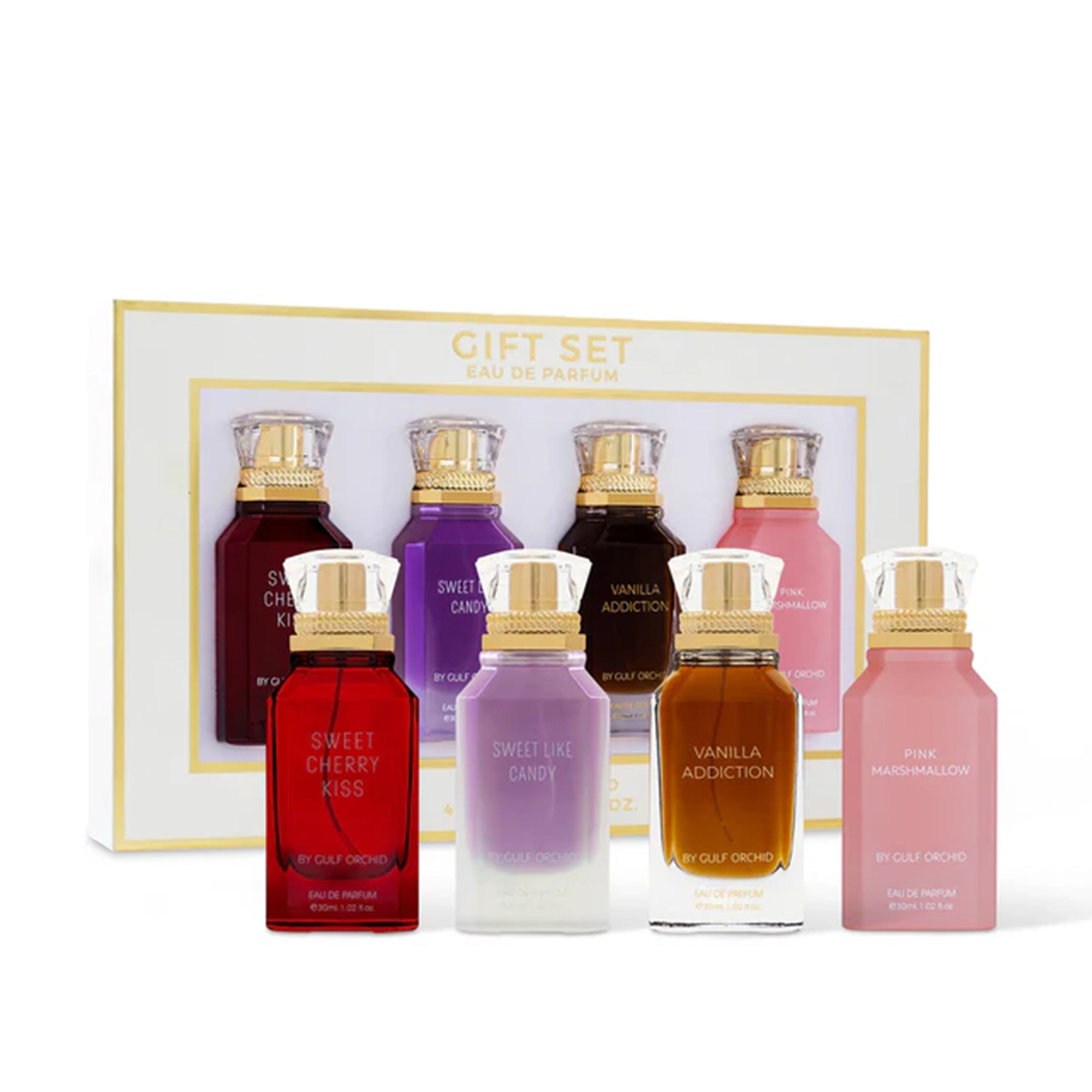 Gulf Orchid Sweet Edition Eau De Parfum 4 x 30ml Gift Set