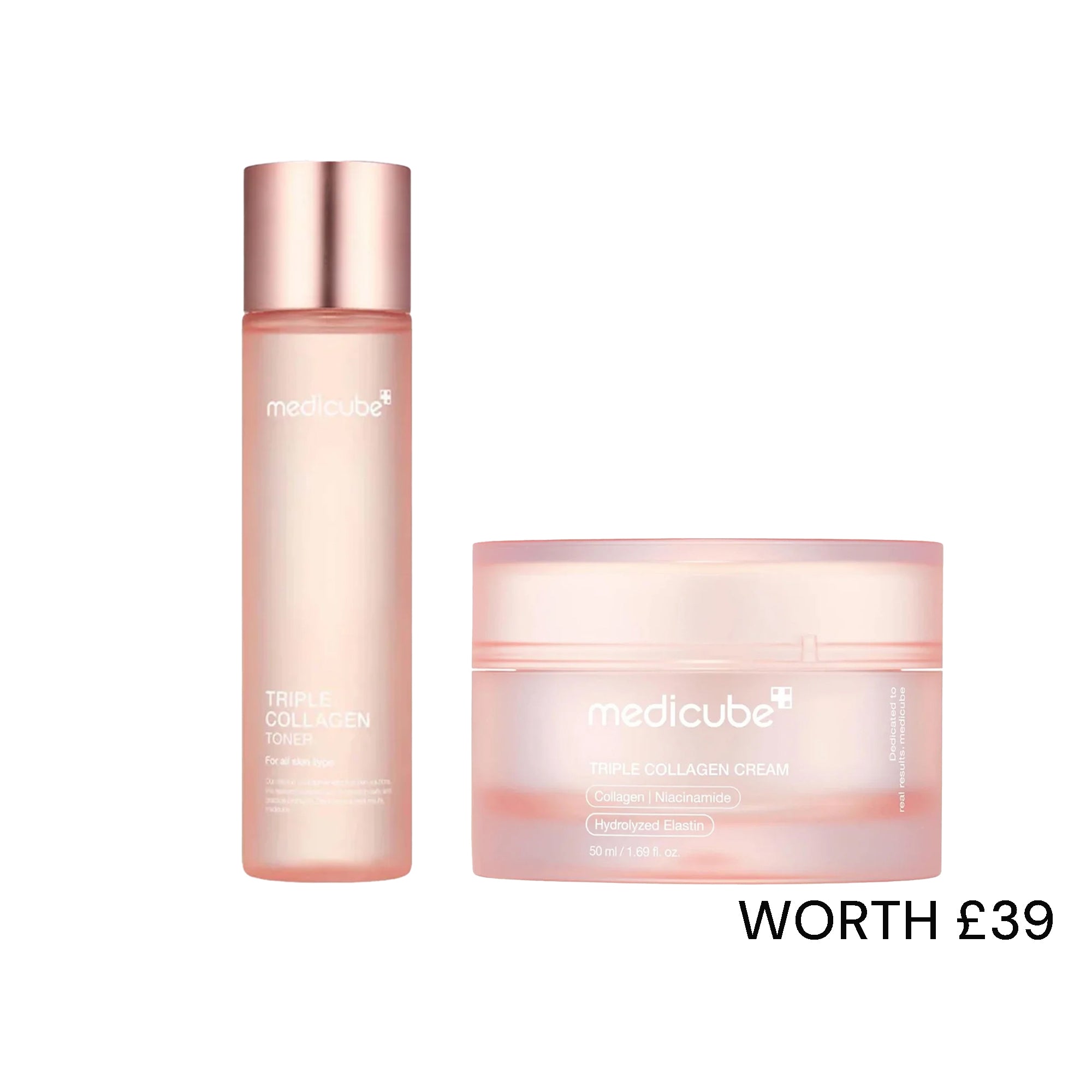 Medicube Triple Collagen Cream & Toner