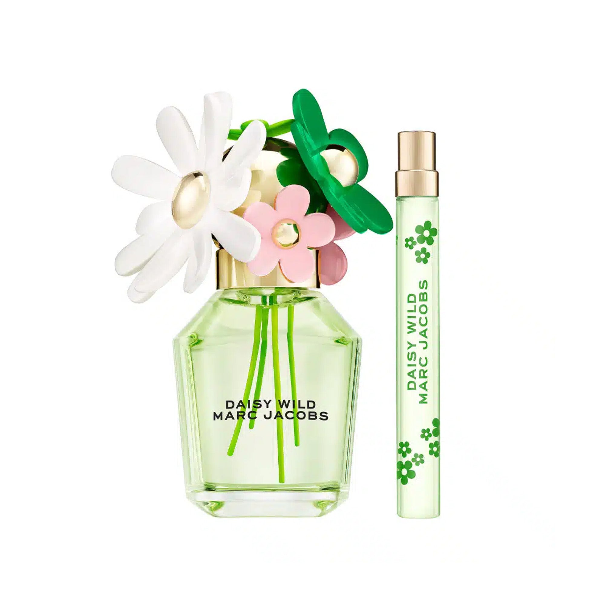 Marc Jacobs Daisy Wild Eau De Parfum 50ml & Travel Spray 10ml Gift Set