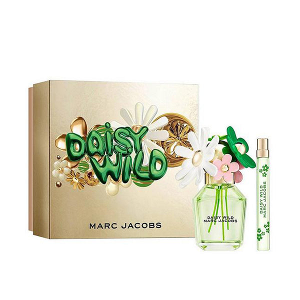 (M45)MARC JACOBS DAISY WILD セット Marc Jacobs Daisy Wild Eau De Parfum 50ml & Travel Spray 10ml Gift